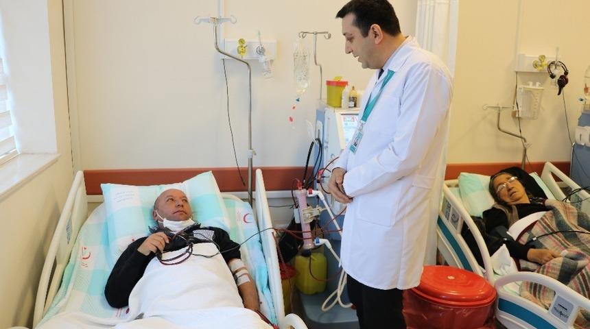 T&uuml;rkoğlu diyaliz merkezine kavuştu
