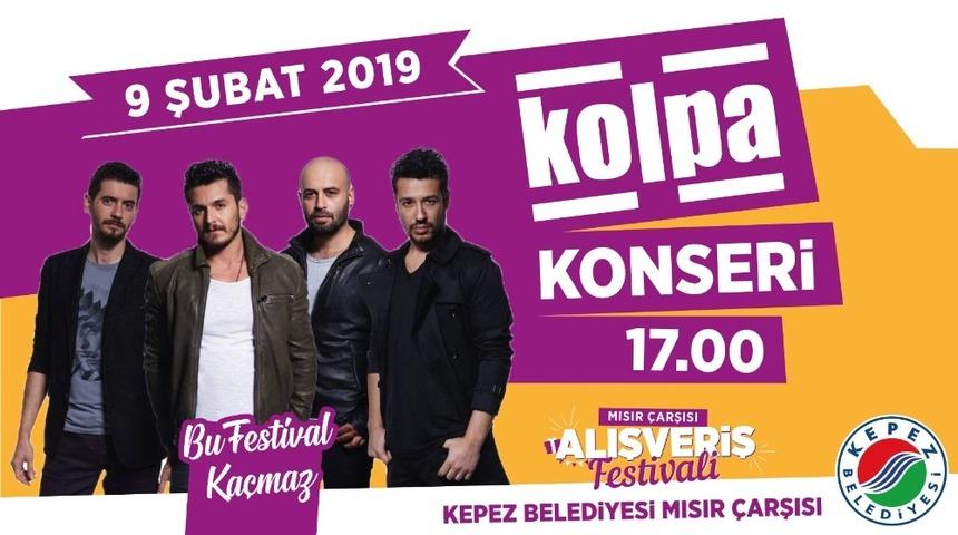 Alışveriş Festivali&rsquo;nin ilk konseri Kolpa&rsquo;dan