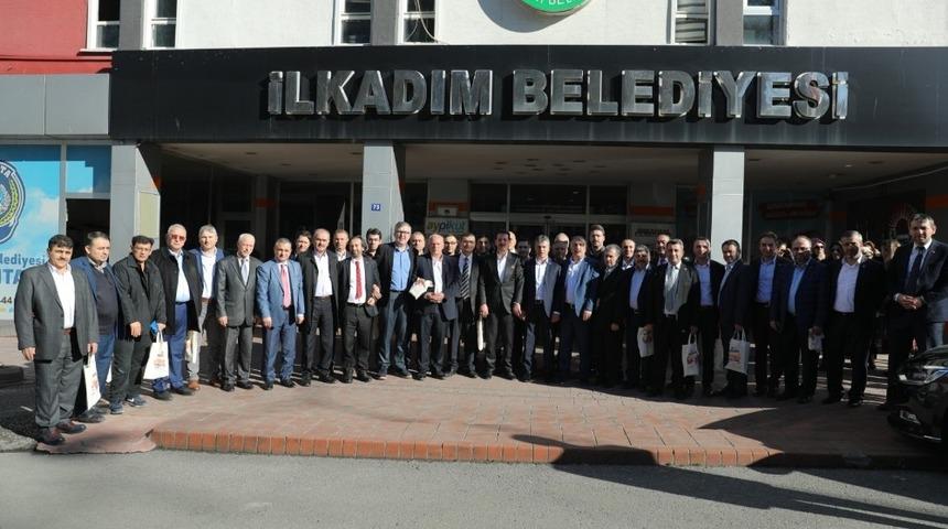 Sendika başkanlarından Başkan Tok&rsquo;a destek