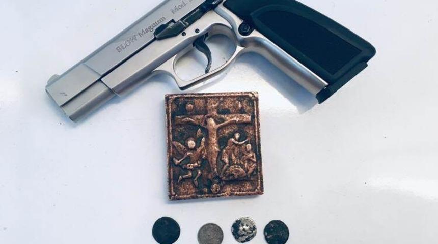 Edremit&rsquo;te tarihi eser operasyonu