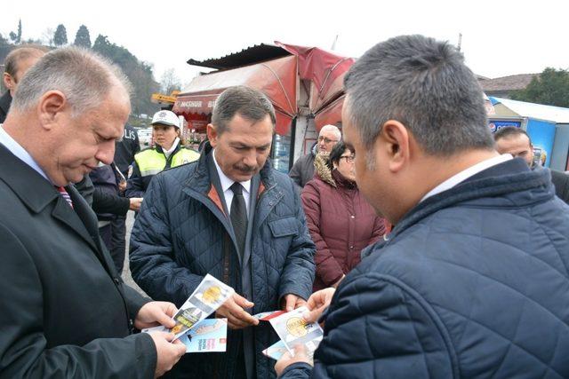 Yayaya öncelik bilinci oluşturmak için yola çıktılar