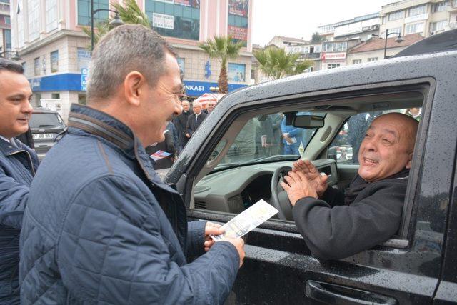 Yayaya öncelik bilinci oluşturmak için yola çıktılar