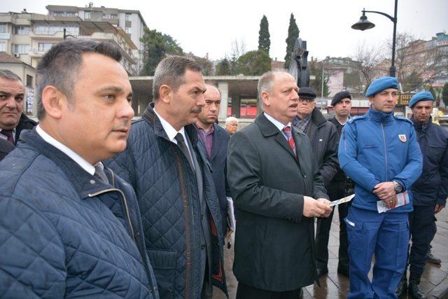 Yayaya öncelik bilinci oluşturmak için yola çıktılar