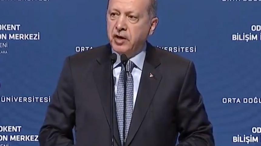 Cumhurbaşkanı Erdoğan'dan vakıf üniversitelerine eleştiri