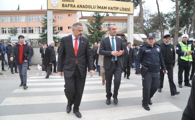 Bafra’da öncelik yayanın