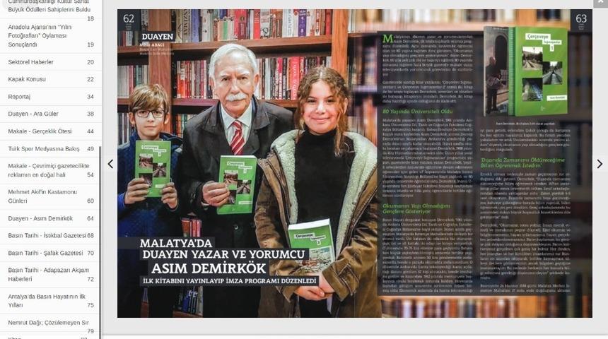 Yazar-yorumcu Asım Demirk&ouml;k 80 yaşında &uuml;niversiteli oldu