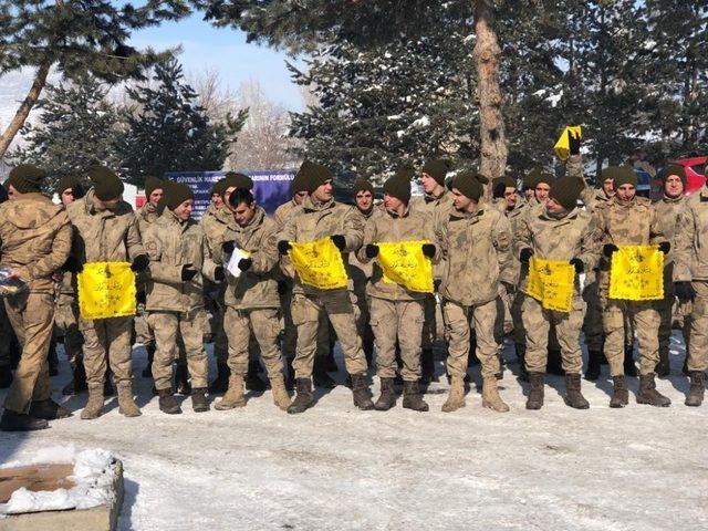 Emanetler Uzman Çavuş Mehmet Akif Sert’in Karakoluna ulaştı