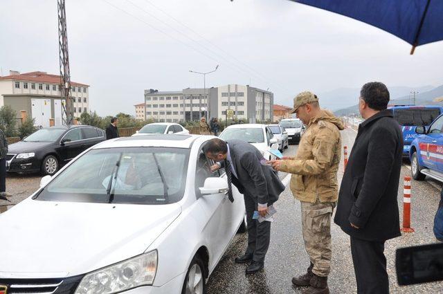 İslahiye’de ‘öncelik hayatın, öncelik yayanın’ etkinliği