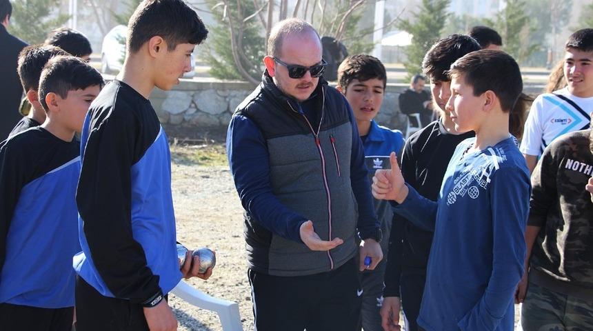 Bocce grup m&uuml;sabakaları Kula&rsquo;da yapıldı