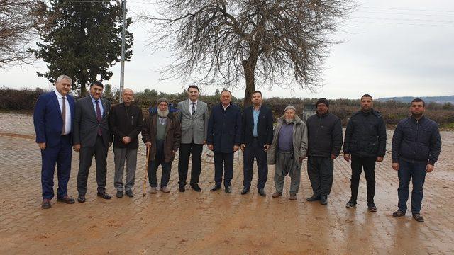 Köylere hizmet götürme birliği üyeleri incelemelerde bulundu