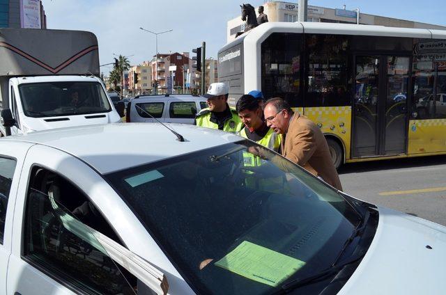 Öncelik yayaların uygulaması Didim’de öğrencilerle yapıldı