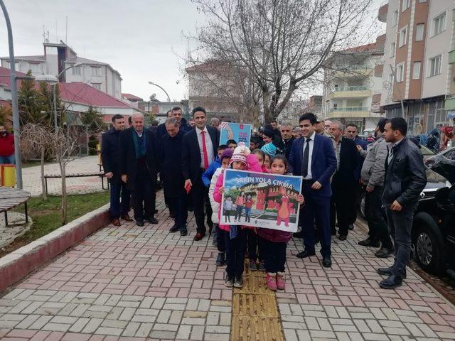 Gölbaşı ilçesinde ‘Öncelik Hayatın Öncelik Yayanın’ projesi tanıtıldı