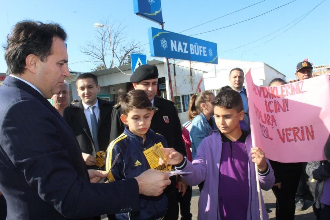 Ayvalık&rsquo;ta s&uuml;r&uuml;c&uuml;lere &lsquo;yaya&rsquo; freni