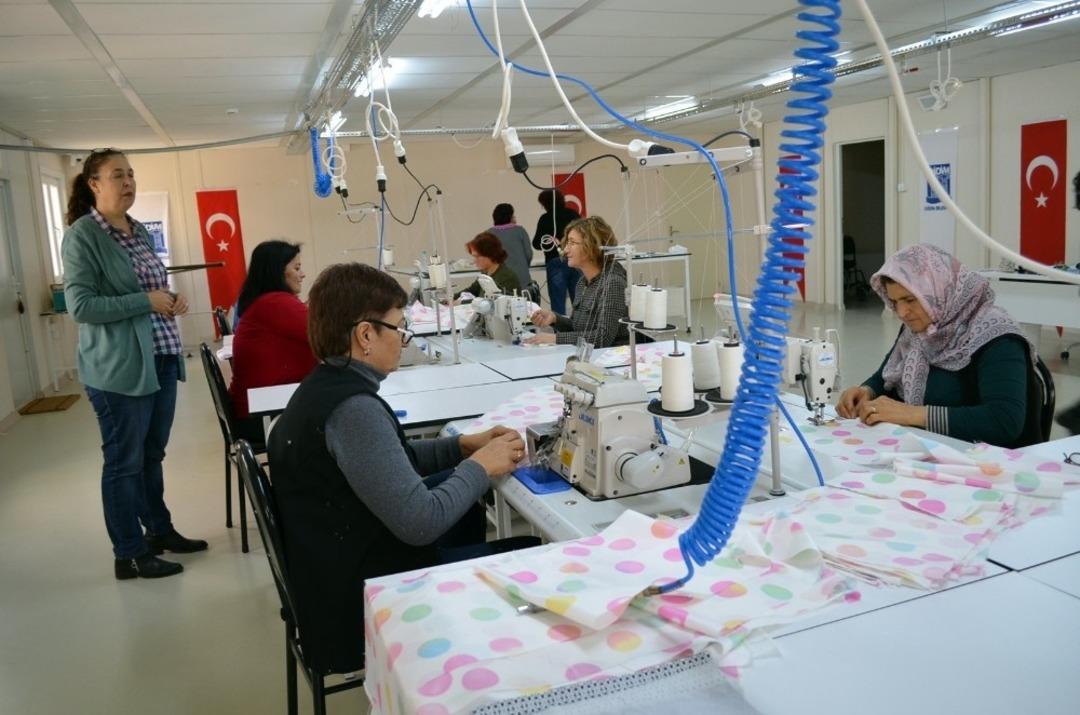 Başkan Atabay&rsquo;ın kadınlara y&ouml;nelik &ouml;rnek projesi kooperatifle g&uuml;&ccedil;lendi