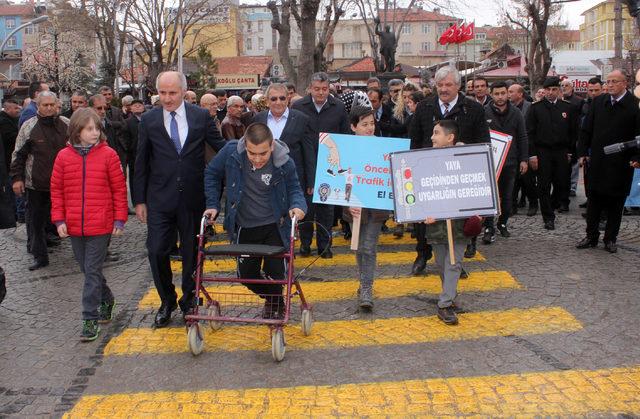 Konya, Aksaray ve Karaman'da 'Öncelik Yayanın, Öncelik Yayanın' uygulaması