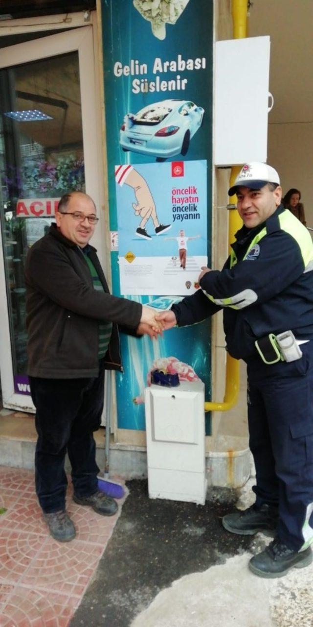 Edirne&rsquo;de &ldquo;Yaya &Ouml;ncelikli Trafik&rdquo; uygulaması 3