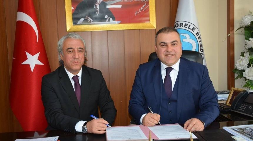 G&ouml;rele Belediyesi ile K&uuml;lt&uuml;r Turizm İl M&uuml;d&uuml;rl&uuml;ğ&uuml; iş birliğinde k&uuml;t&uuml;phane yapılıyor