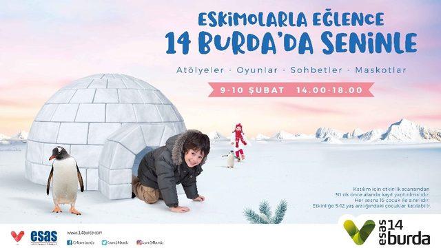 Esas 14 Burda AVM’de haftasonu eğlencesi