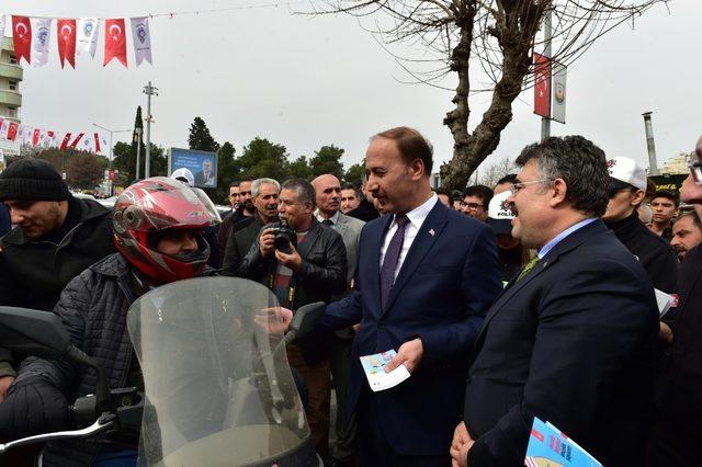 Şanlıurfa’da ’Öncelik Hayatın, Öncelik Yayanın’ eylemi