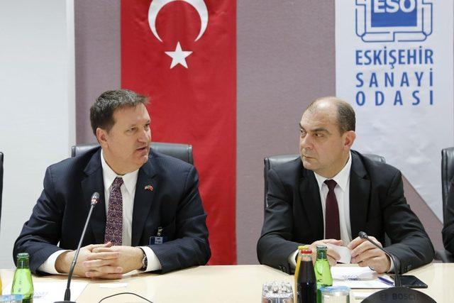 ESO, ABD&rsquo;nin b&uuml;y&uuml;k havacılık ve savunma sanayi firmalarını &uuml;yeleri ile buluşturdu 3