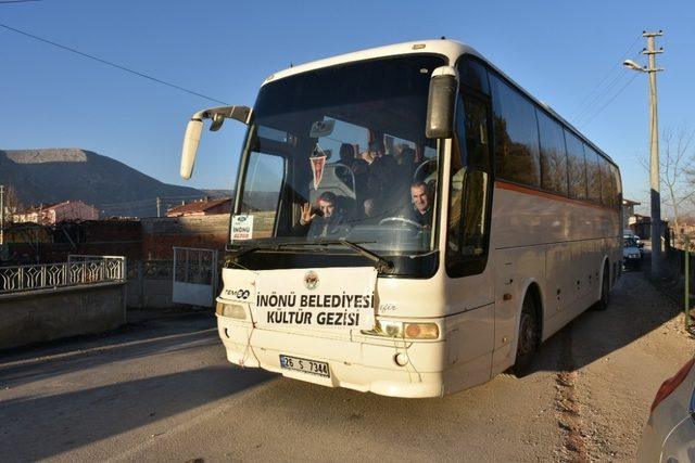 İnönülü çiftçiler tarım ve hayvancılık gezisinde