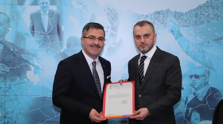 AK Parti Horasan İl&ccedil;e Başkanlığına Recep Karataş atandı