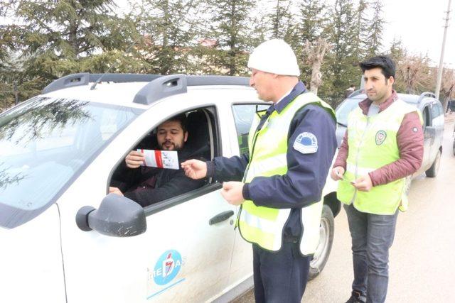 Kulu’da ‘Öncelik Hayatın, Öncelik Yayanın’ uygulaması başladı