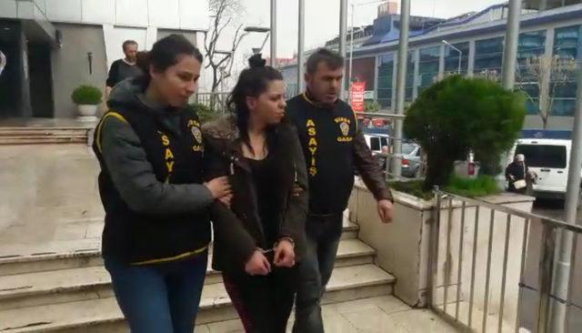 Taksiyi gasbeden kadın Osmangazi Köprüsü gişelerinde yakalandı (3)
