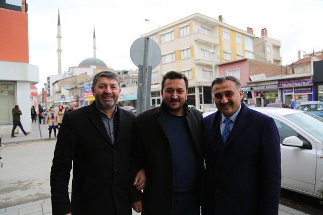 Cumhur İttifakından Cumhuriyet Caddesi esnafına ziyaret