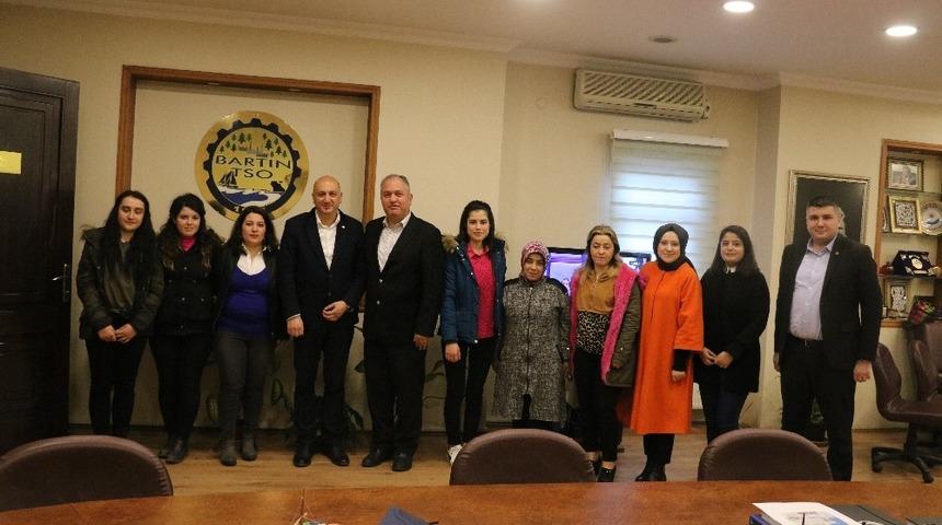 Saya Eğitim Merkezi kursiyerleri Bartın TSO&rsquo;da