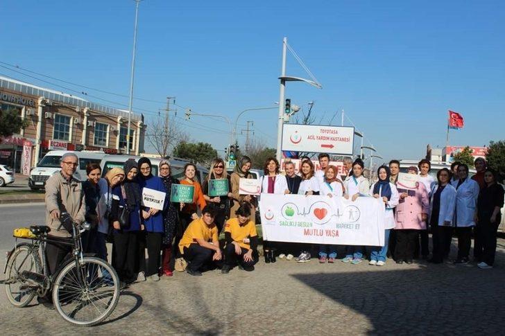 Kansere dikkat çekmek için yürüdüler G3