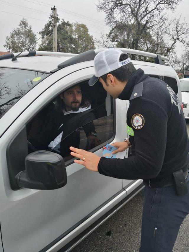 Kaş’ta yaya önceliği uygulaması