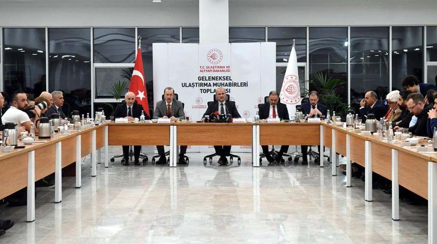 Bakan Cahit Turhan, basın mensupları ile buluştu (2)
