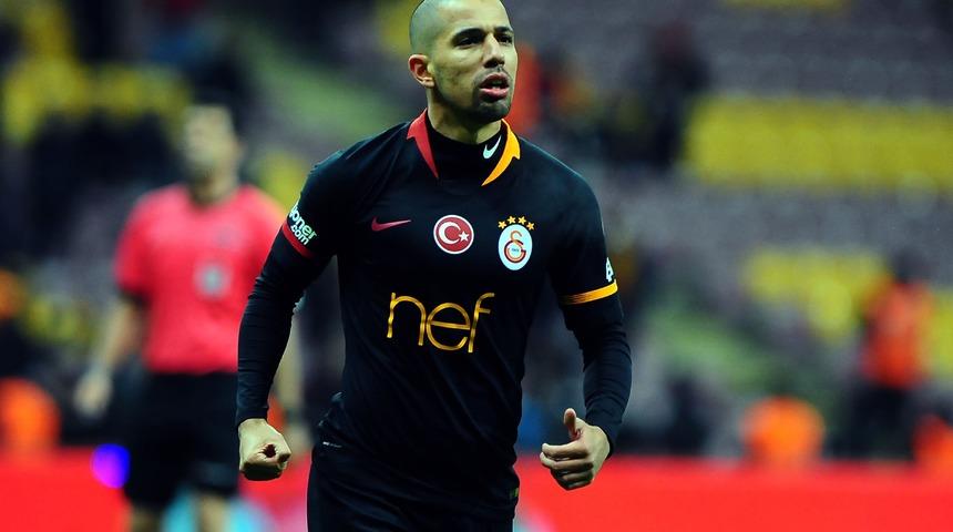 Sofiane Feghouli bu sezonki 4. gol&uuml;n&uuml; attı