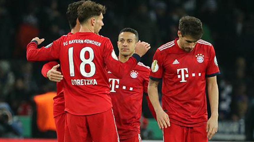Bayern M&uuml;nih Almanya Kupası'nda &ccedil;eyrek finalde