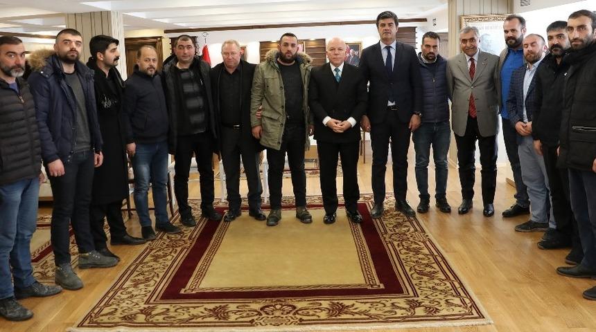 Taraftar derneklerinden Başkan Sekmen’e tam destek