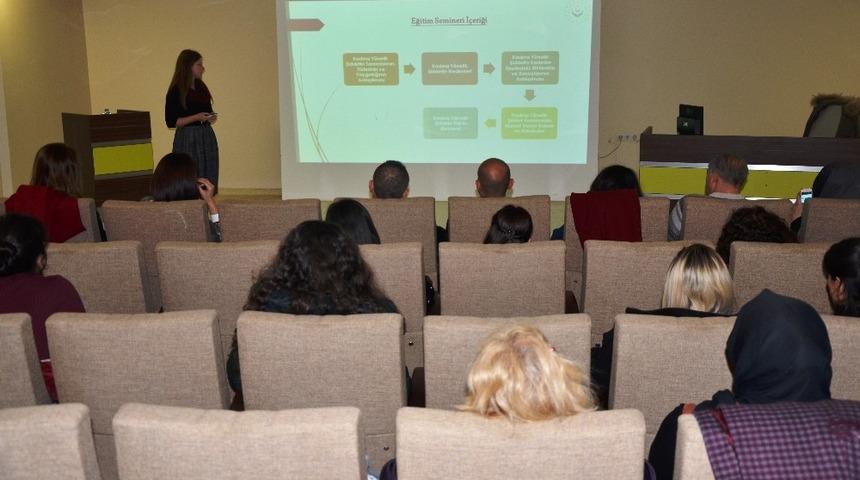 Aydın&rsquo;da kadına şiddete karşı farkındalık eğitimi