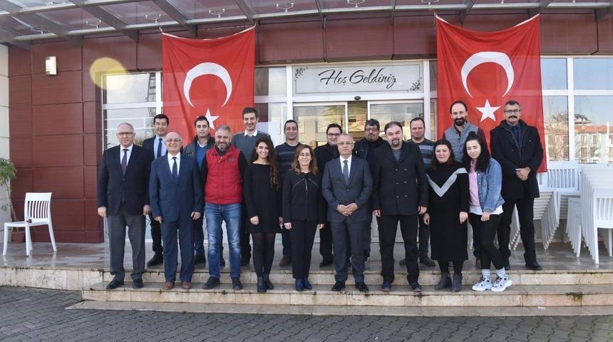 Başkan Kayda gazetecilerle buluştu