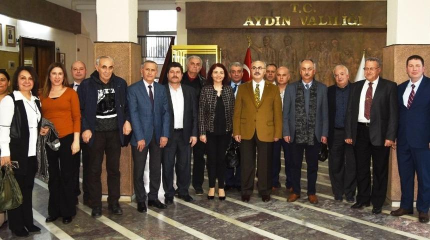 AGC’nin yeni yönetiminden Vali Köşger’e ziyaret