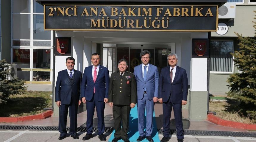KAYSO&rsquo;dan 12. Hava &Uuml;s Komutanlığı ve Ana Tamir&rsquo;e Ziyaret