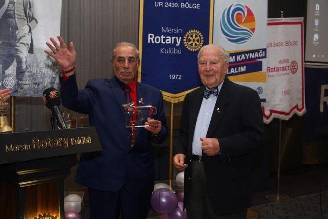 Mersin Rotary Kulübü Meslek Ödülleri dağıtıldı