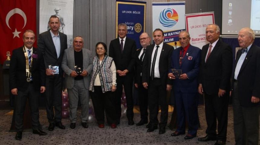 Mersin Rotary Kulübü Meslek Ödülleri dağıtıldı