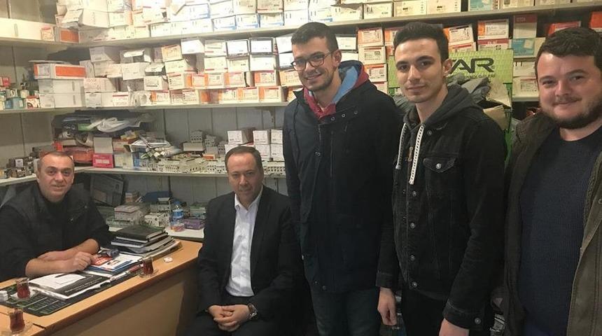 Başkan Kaya, esnafla bir araya geldi