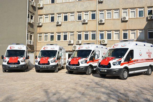 Kahramanmaraş’a 4 yeni ambulans