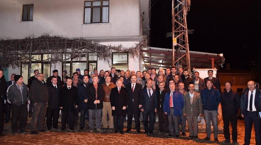 Vali Canalp’den köy ziyaretleri