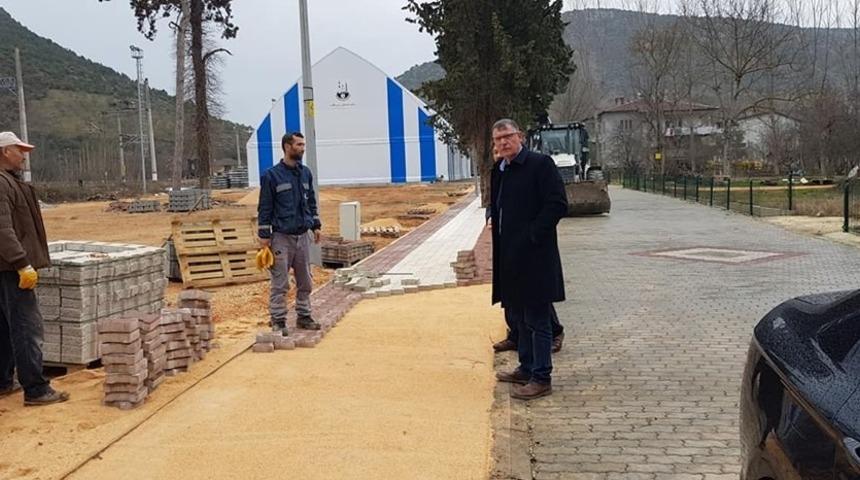 Vezirhan’da çevre düzenlemesi