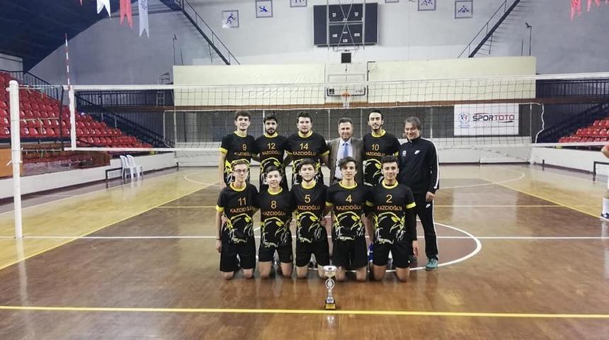 Simavlı voleybolcular il şampiyonu oldu