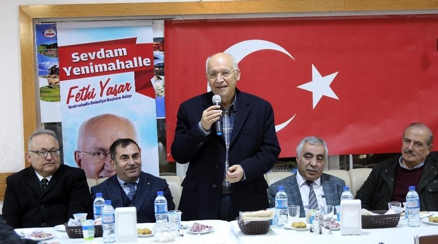 Başkan Yaşar Erzurumlularla bir araya geldi