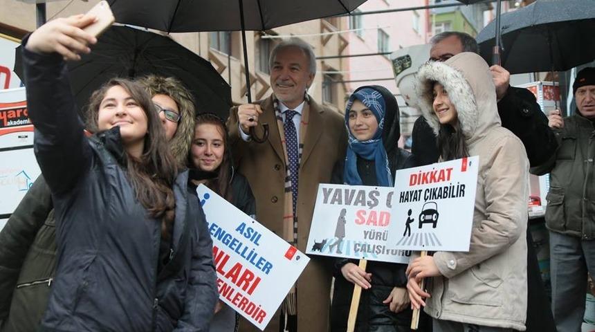 Başkan Sara&ccedil;oğlu, &rsquo;&Ouml;ncelik hayatın, &ouml;ncelik yayanın&rsquo; etkinliğine katıldı