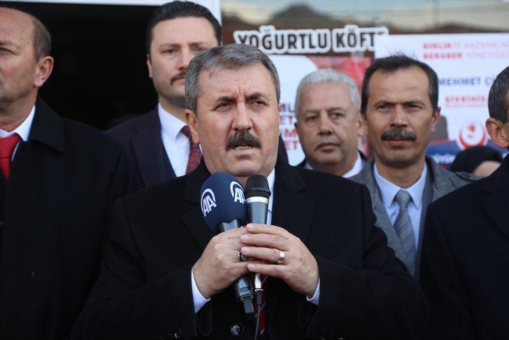 BBP Genel Başkanı Mustafa Destici: 100 bin Ermeniyi sınır dışı edelim